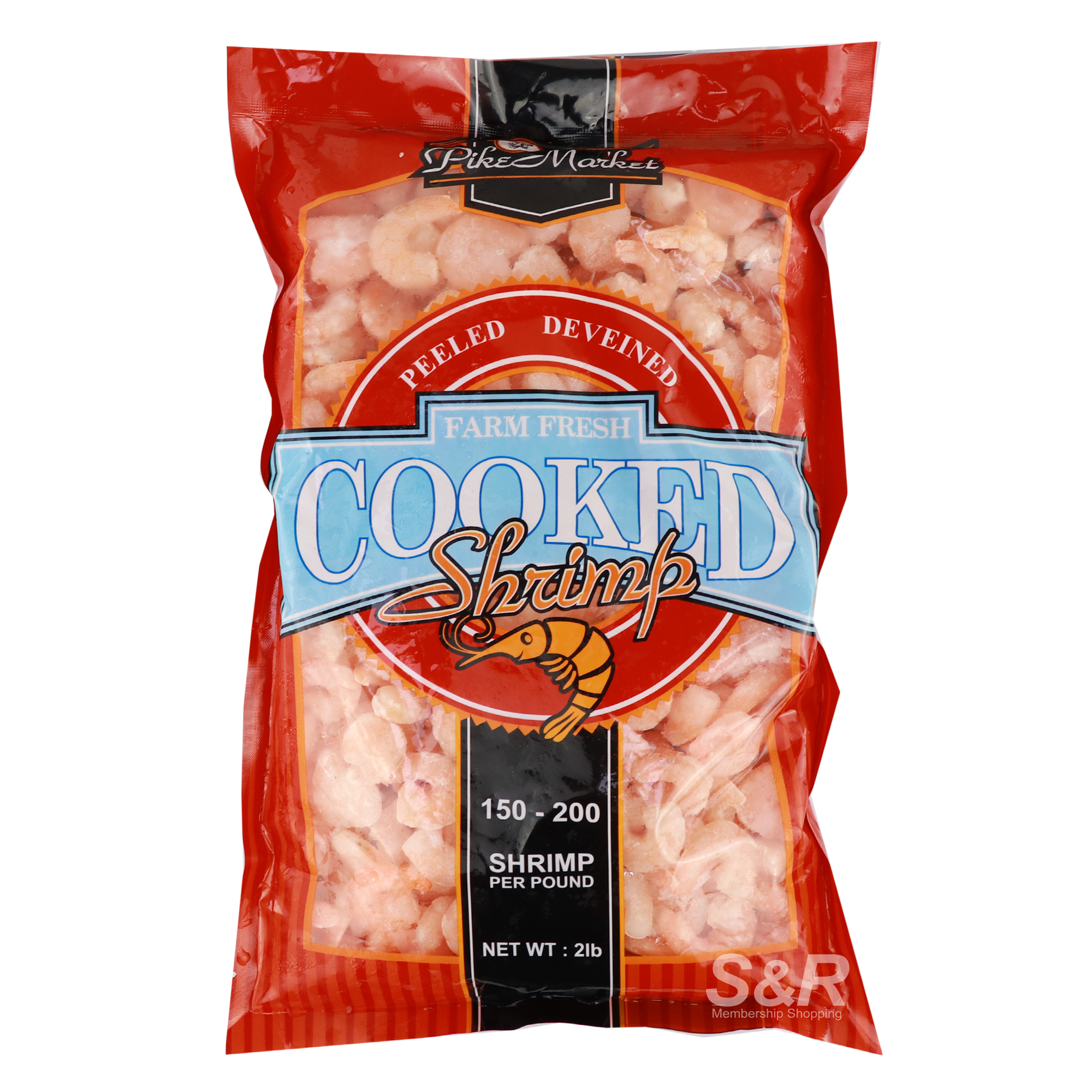 Pike Market Peeled Deveined Cooked Shrimp 907g